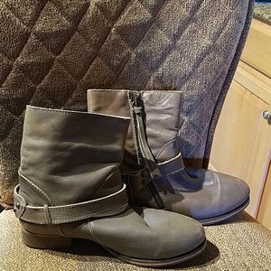 Anthropologie Holding Horses Leather Ankle Boots